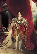 Sir Thomas Lawrence Coronation portrait of George IV France oil painting artist